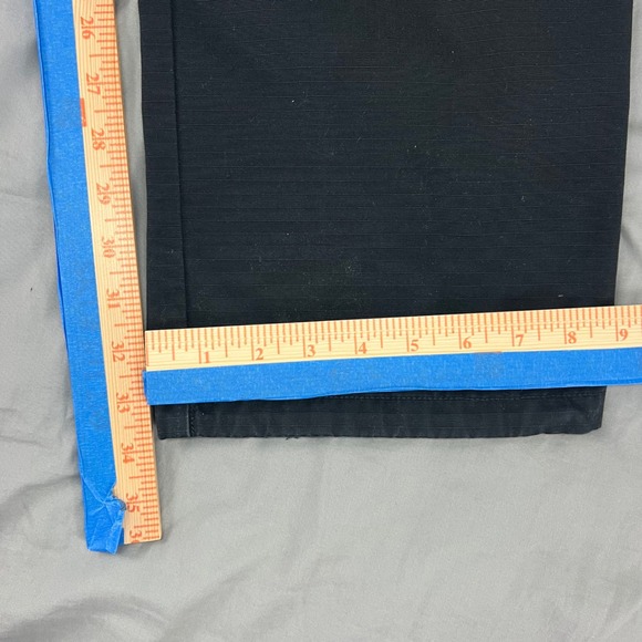 5.11 Tactical Series Women's Black Cargo Pants Size 12 Long Ripped Utility - Picture 13 of 16